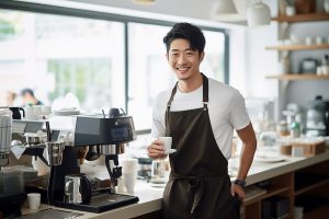 飲食店の従業員