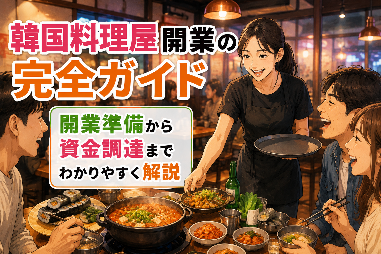 韓国料理店開業完全ガイド